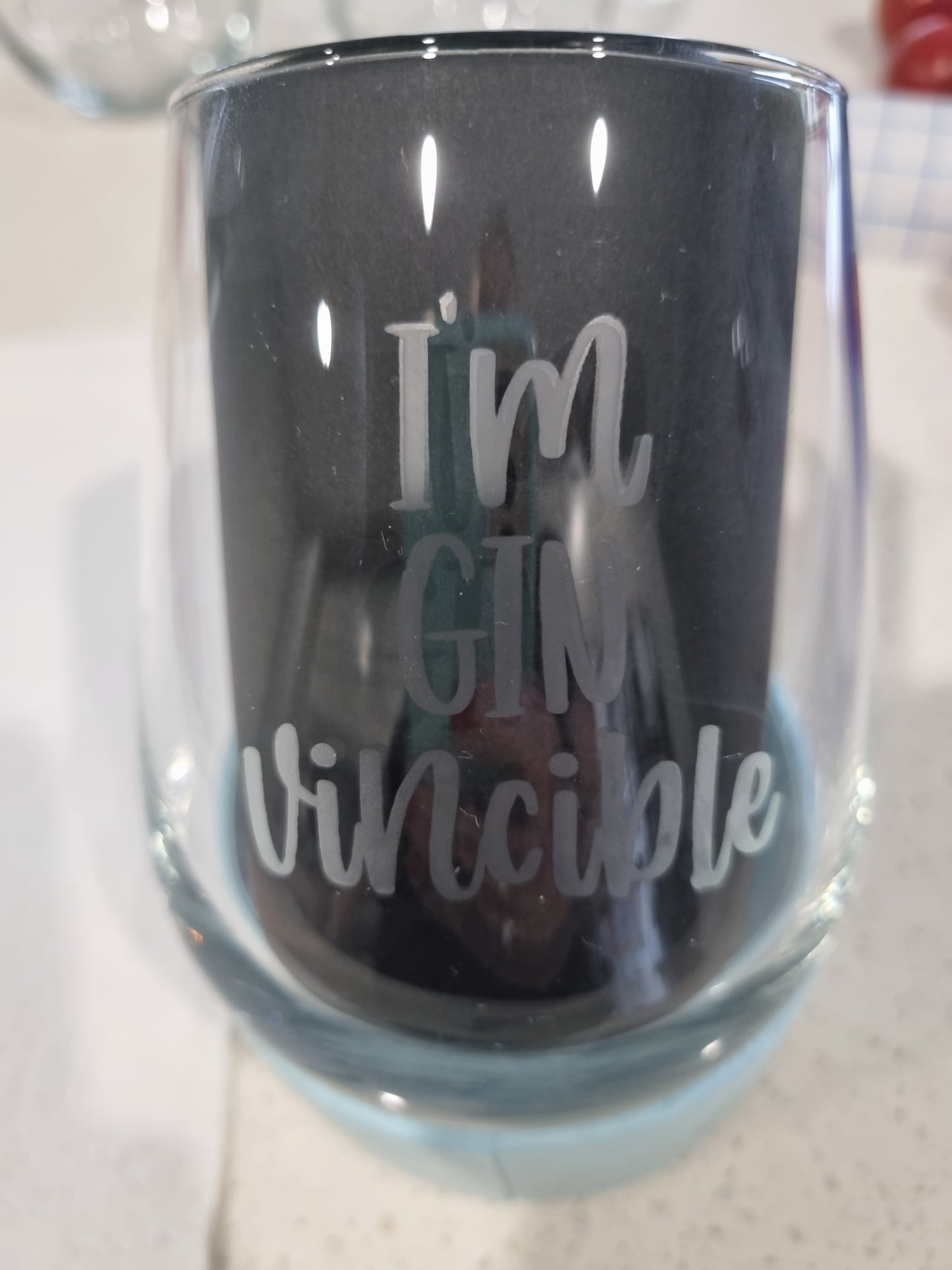 Stemless Wine Glass