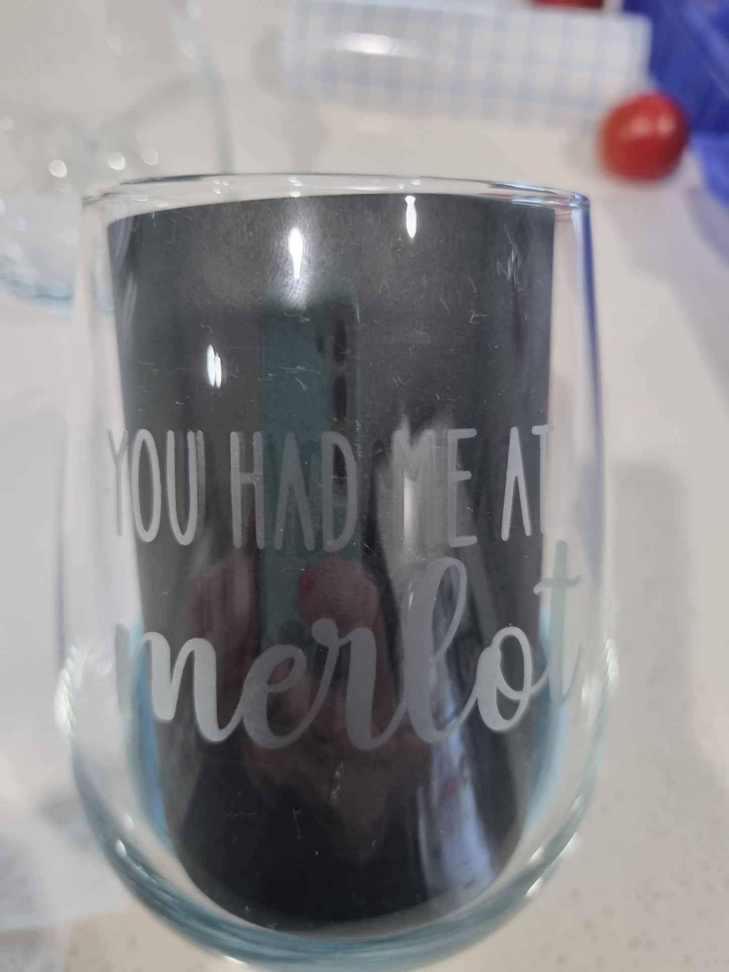 Stemless Wine Glass