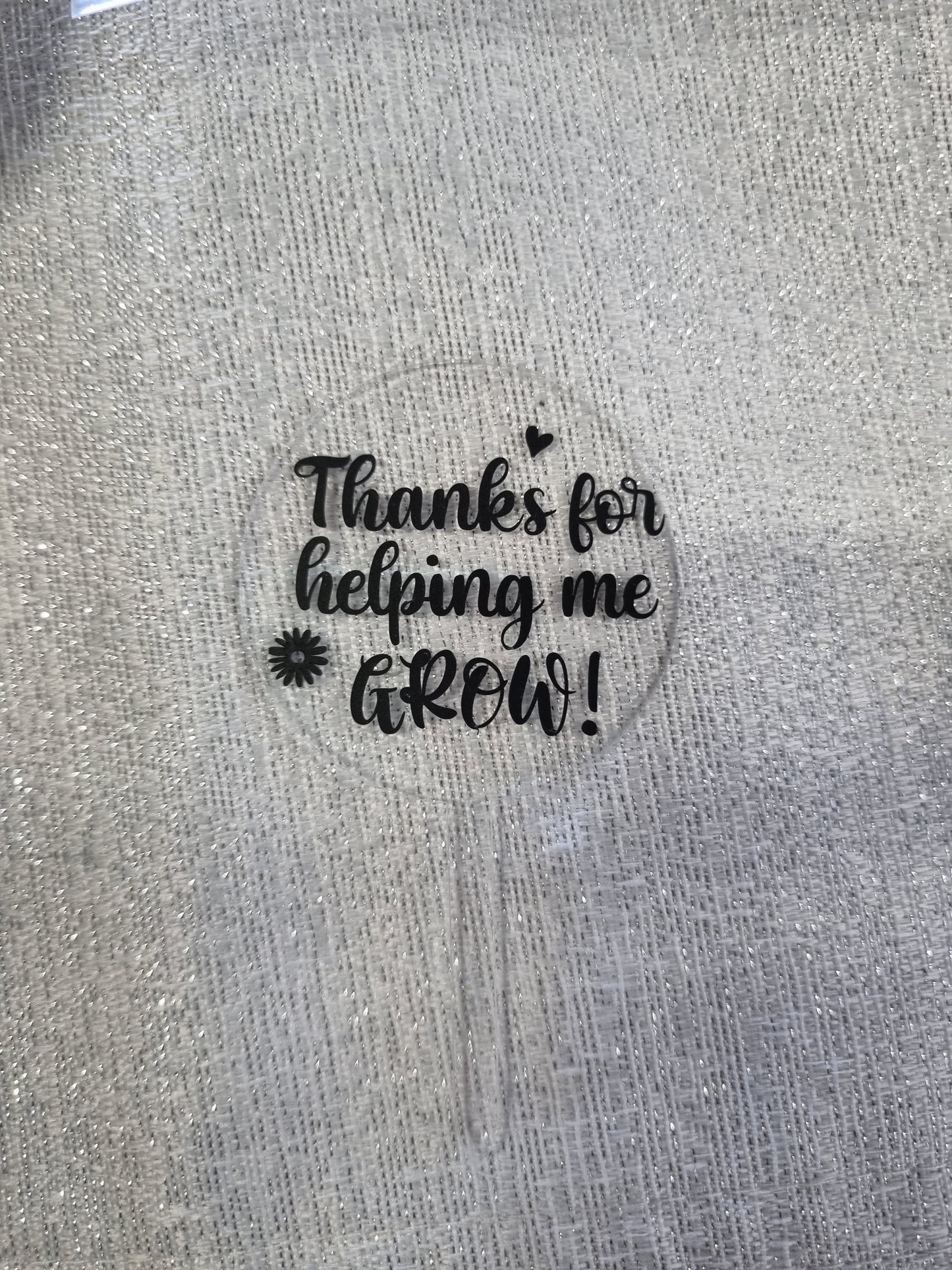 Teacher thanks Plant Stake (Small)