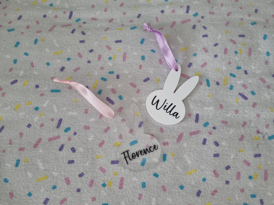 Easter - Bunny head tags
