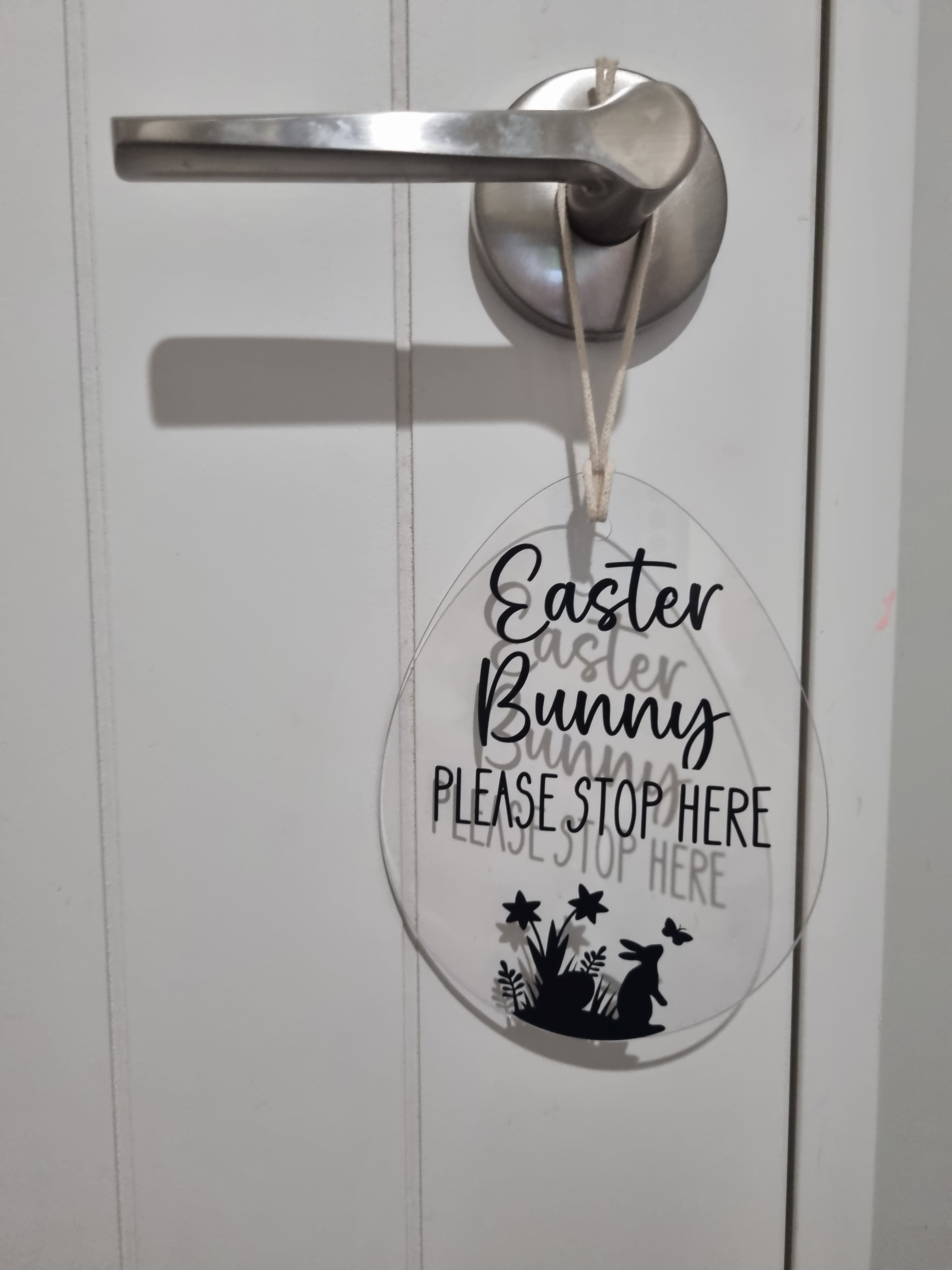 Easter - Stop here sign – Kaz Art NZ