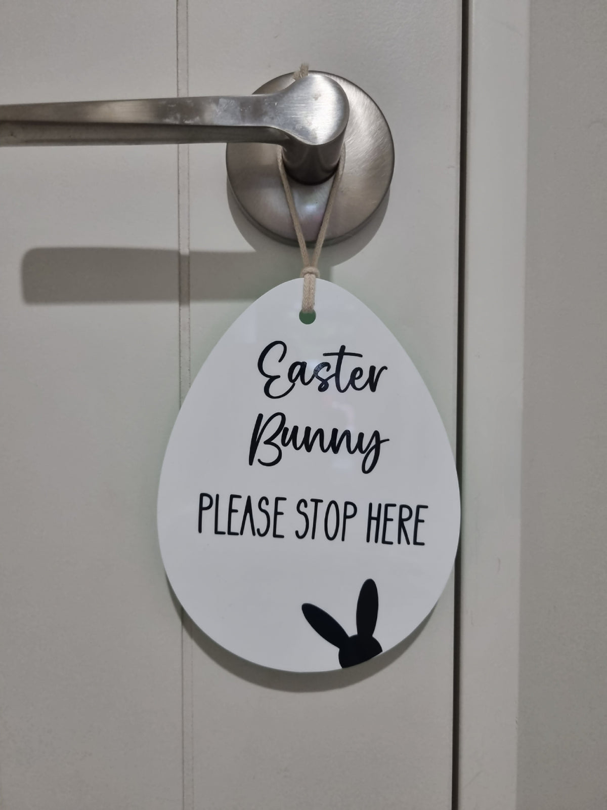 Easter - Stop here sign – Kaz Art NZ