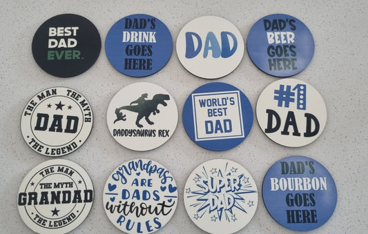 Father's Day Coasters