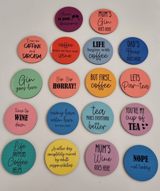 Punny Coasters